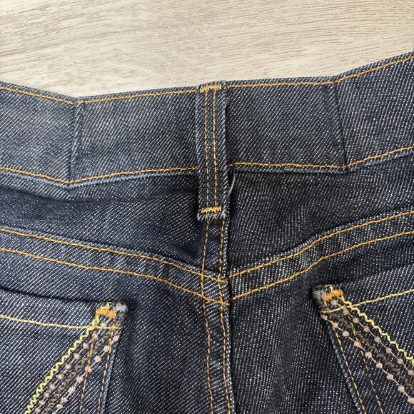 Citizens of Humanity Jeans #109 Low Waist Flare Womens 28 Dark Wash Denim RicRac - Picture 3 of 13